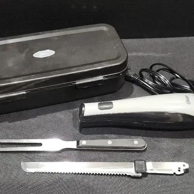 Oster Electric Kitchen Knife with Case - Comes with Case