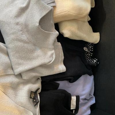 Fancy Sparkle Sweaters - Cashmere, Cotton - Valerie Stevens, Tesori , Christine Alexander