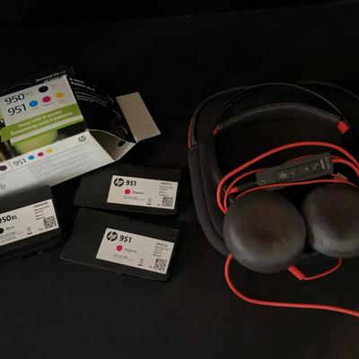 Headset Earphones For Computer & HP Printer ink 950XL & 951