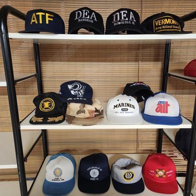 Goverment Agency And American Legion Hats