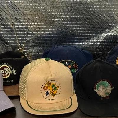 Vintage & Antique Collectible Snapback and Baseball Caps Lot