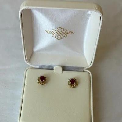 14K Stud Earrings