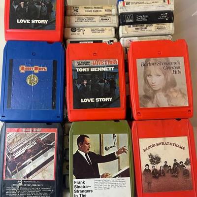 Barbra Streisand, Tony Bennett, Frank Sinatra And More On 8 Track