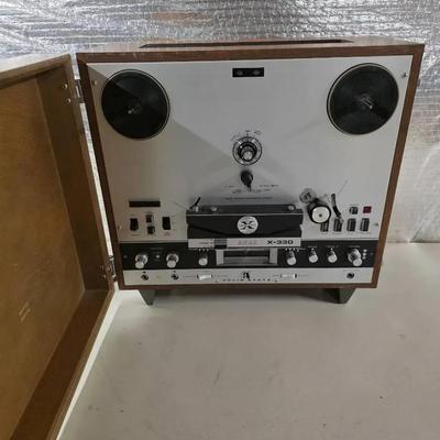 Akai Reel-to-Reel Audio Unit With Cover