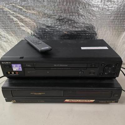 JVC & Sony VCRs