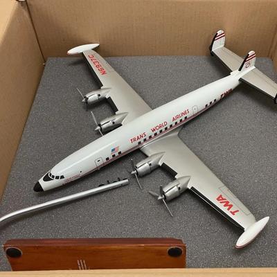 Mastercraft Collection L-1049 Super Constellation TWA 1:72 Scale Model Plane