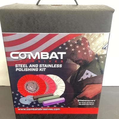 Combat Abrasives Steel And Stainless Polishing Kit