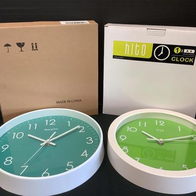 ShengYou & Hito Silent Wall Clocks (2)