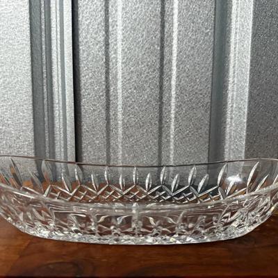 Vintage Waterford Crystal Lismore Celery Dish 