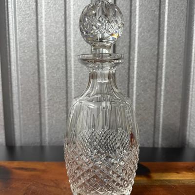 Waterford Crystal Colleen spirit decanter with a stopper