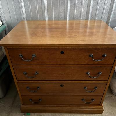 Vintage Wooden “Hooker Furniture”Filing Cabinet