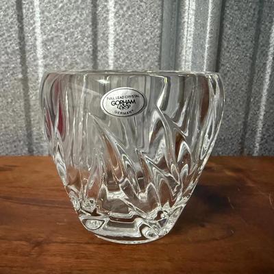 Vintage Gorham “Star Blossom” Crystal Votive 