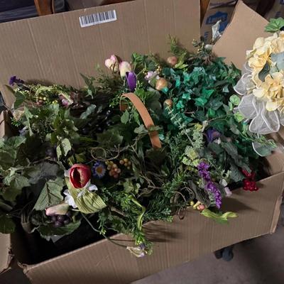 Mystery Lot of “Potted” Faux Plants/Flowers 