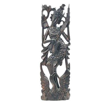 Sale Photo Thumbnail #80: Lot 125  
Balinese Vintage Hand Carved Wooden Deity Statue