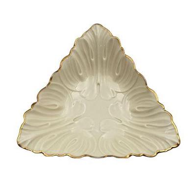 Sale Photo Thumbnail #21: Lot 034   
Lenox Triangle China Candy Dish, Vintage