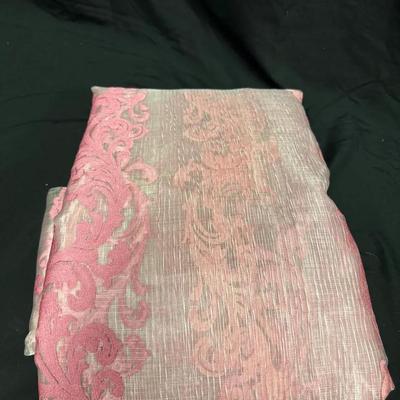 286:  Pink Voile Full Bolt Fabric 