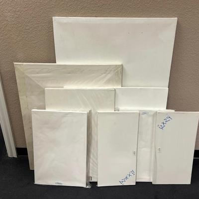 307: Large Primed Canvases