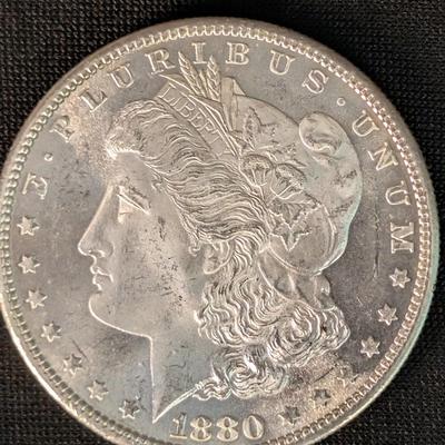 1880-S Morgan Silver Dollar (B4)