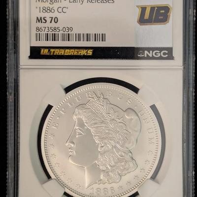 2023 FIJI 1886 CC Morgan Silver Dollar MS70