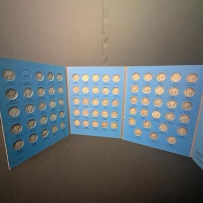 Mercury Dime Set Only Missing 1