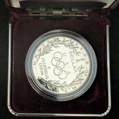 1988 Olympic Silver Dollar 
