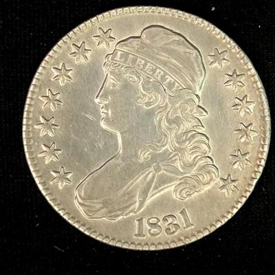 1831 Bust Half Dollar