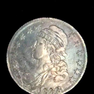 1833 Bust Half Dollar