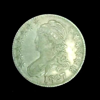 1827 Bust Half Dollar