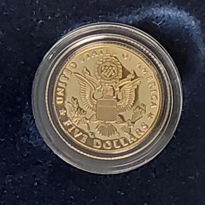 2008 Bald Eagles $5 Gold Coin
