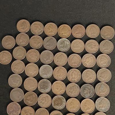 50 Indian Pennies 