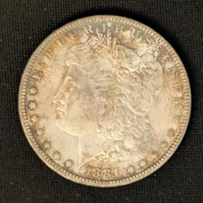 1881-O Morgan Silver Dollar UNC