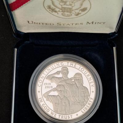 2010 Boy Scouts of America Silver Dollar