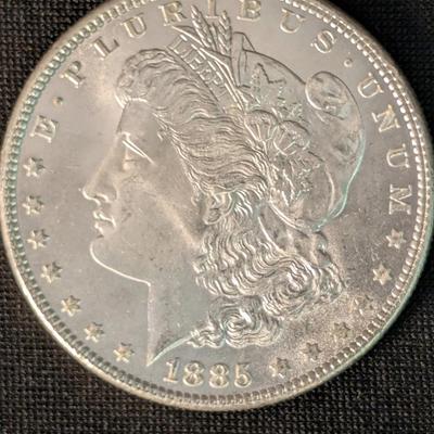 1885 Morgan Silver Dollar (B4)