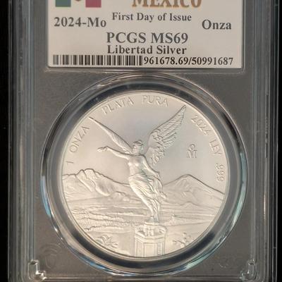 2024-MO Mexico Libertad MS69 