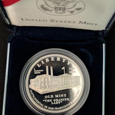 2006 San Francisco Mint Silver Dollar Proof Coin