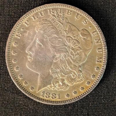 1881-O Morgan Silver Dollar (UNC)