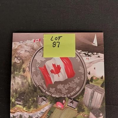 2015 Canada $25 Dollar Fine Silver Coin