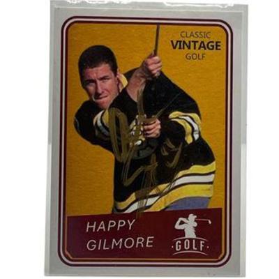 Lot 027   
Happy Gilmore Golf Adam Sandler Signed Card