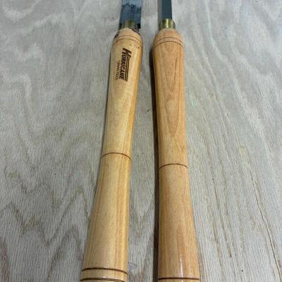 1/2”and 1” wood turning hss skew chisels $15.00