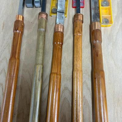 Carbide tip wood lathe turning tools with extra inserts $25.00 each
