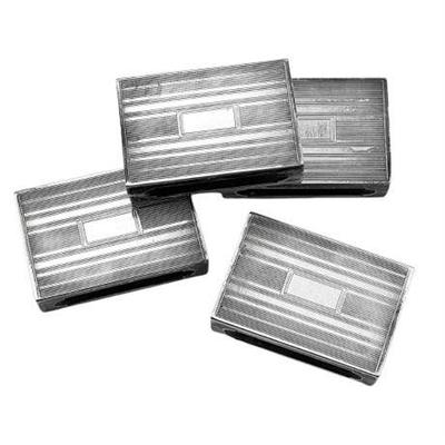 Sale Photo Thumbnail #18: Lot 019   Art Deco Sterling Silver Match Box Covers, Four (4)