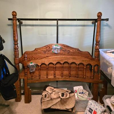 Sale Photo Thumbnail #94: Queen size bed frames and solid wood headboards