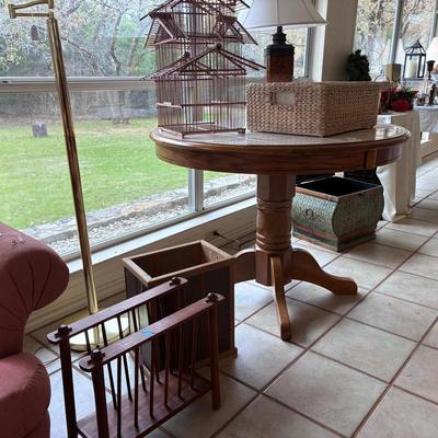 Sunroom, Plus Leather Sofa Cleanout