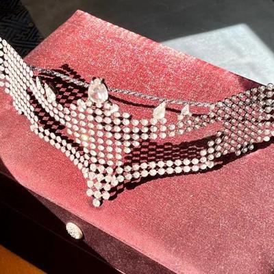 HKF385- Swarovski Crystal LE Masquerade Millennium Mask w/Case