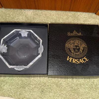 HKF372 Versace Rosenthal Crystal Bowl