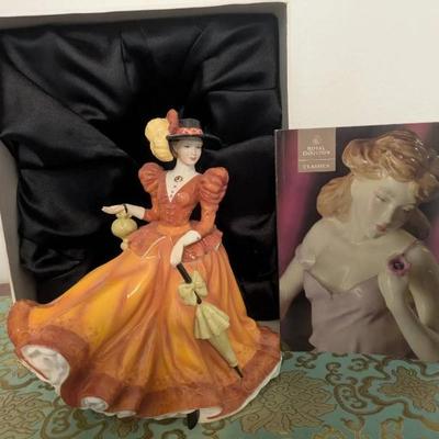 HKF015 Signed Royal Doulton Classics “Autumn Breeze” Figurine