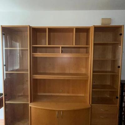 HKF161 Three Piece Entertainment and Display Cabinet