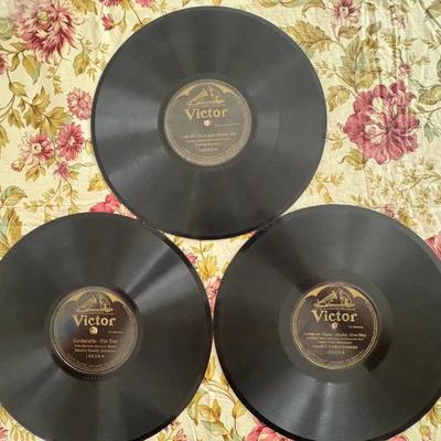 HKF084 3 10 Inch Victor Records 