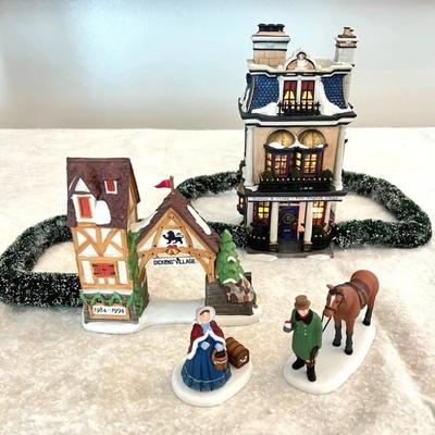 HKF245- Vintage “Heritage Village” & Department 56 Village Sets 