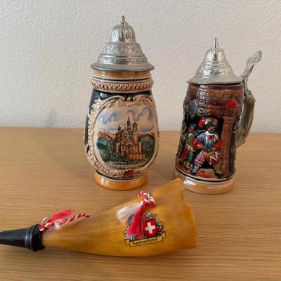 HKF177 - European Beer Stiens & Hunting Horn 